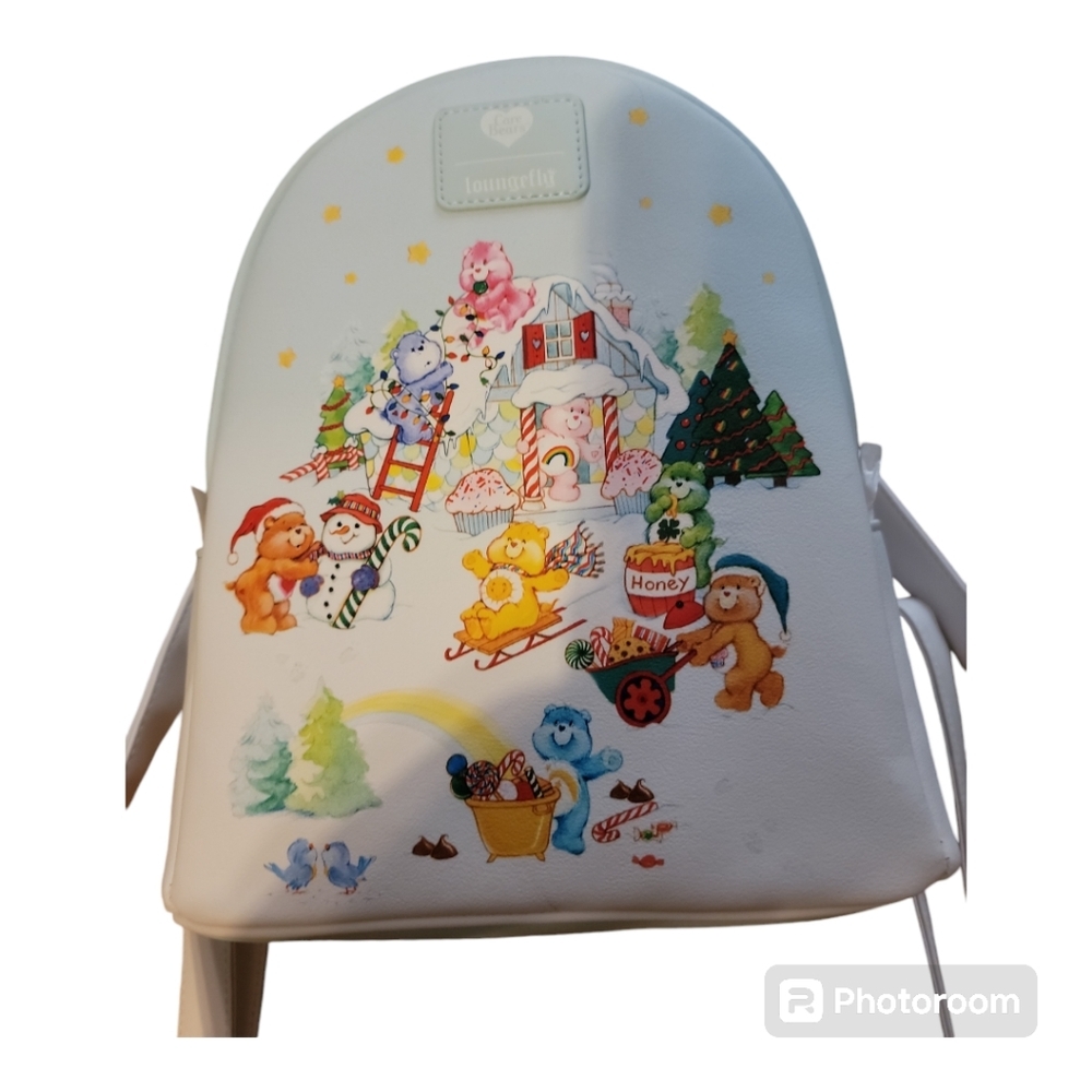 Loungefly Care Bears Christmas bag with Wallet NWT